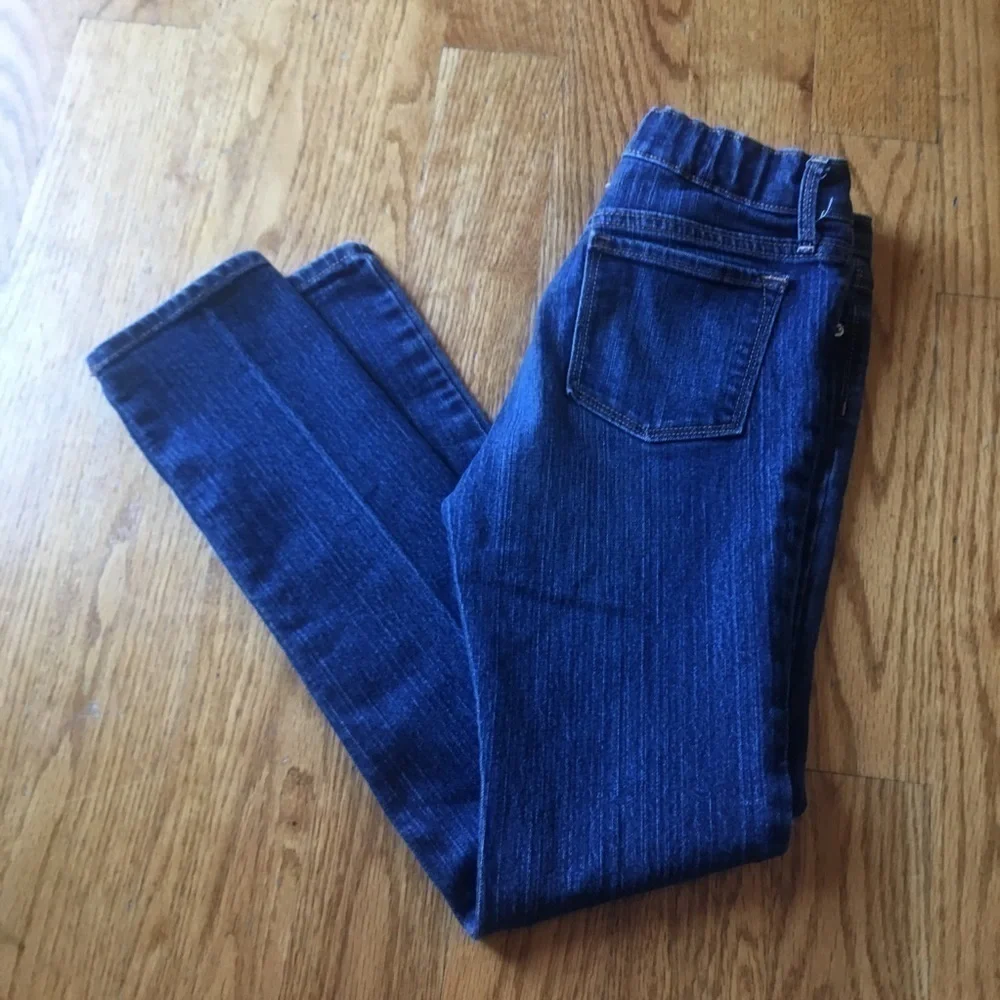 Old Navy girls skinny jeans with adjustable waist size 12 regular